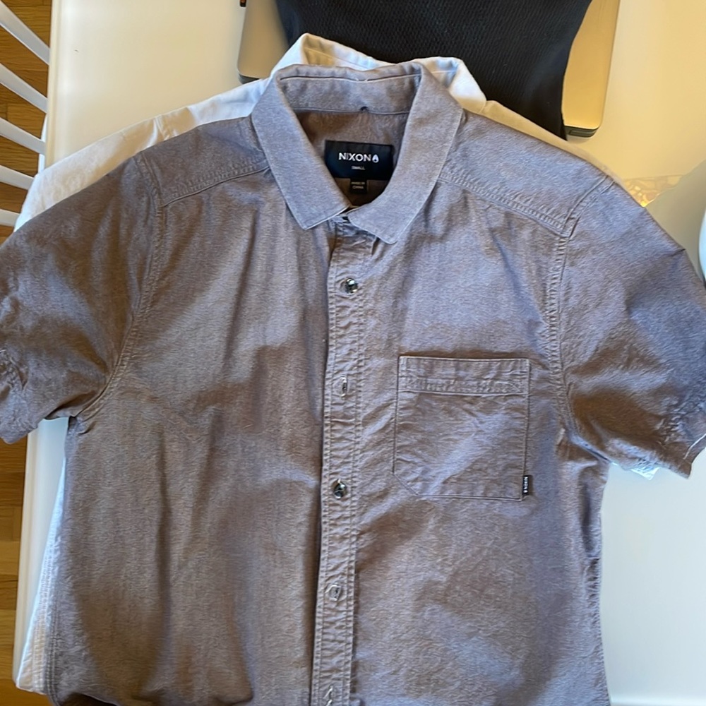 Nixon short sleeve button up